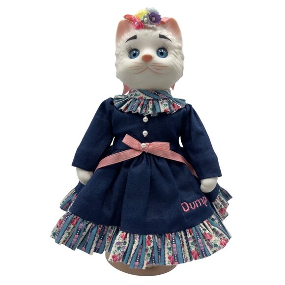 Goebel Dolly Dingle Dahlia Dumpling Cat Karen Kennedy 1996 Limited Edition - Picture 5 of 16